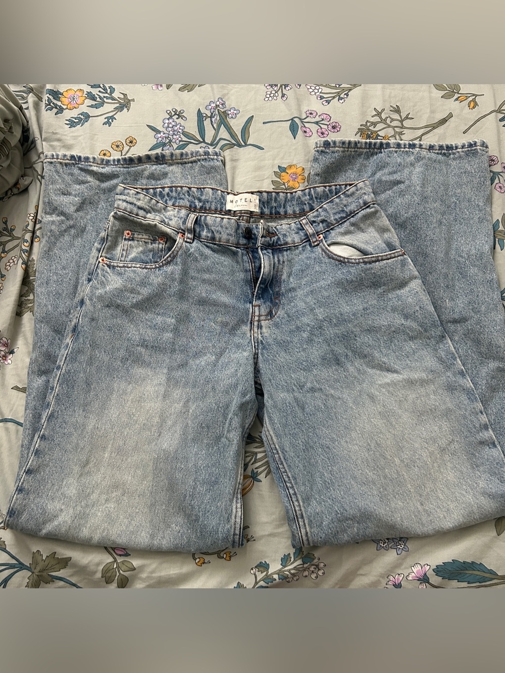 moving sale 💕 - motel rocks low rise baggy jeans size 28w 34l